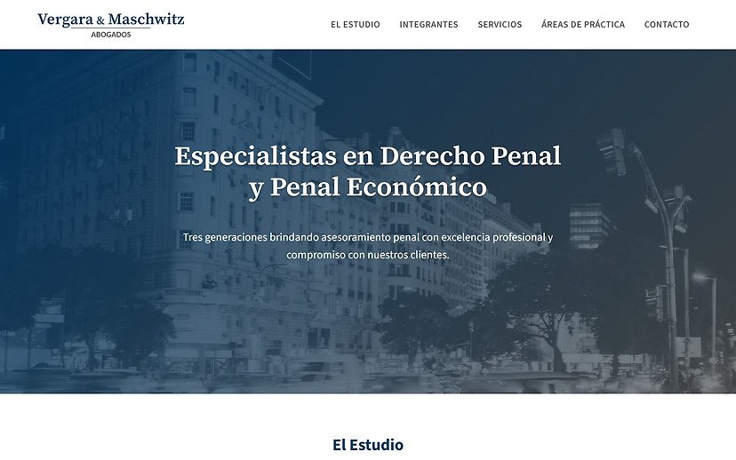 Sitio web de Vergara & Maschwitz