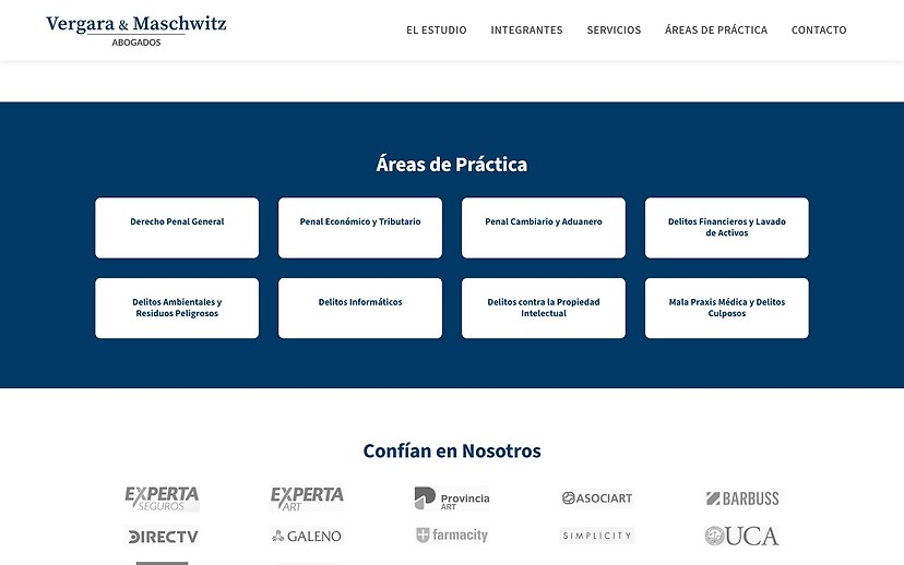 Sitio web de Vergara & Maschwitz