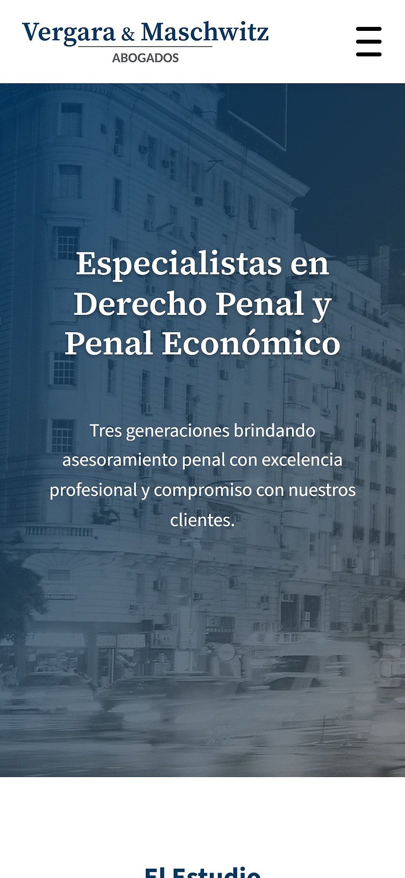 Sitio web de Vergara & Maschwitz