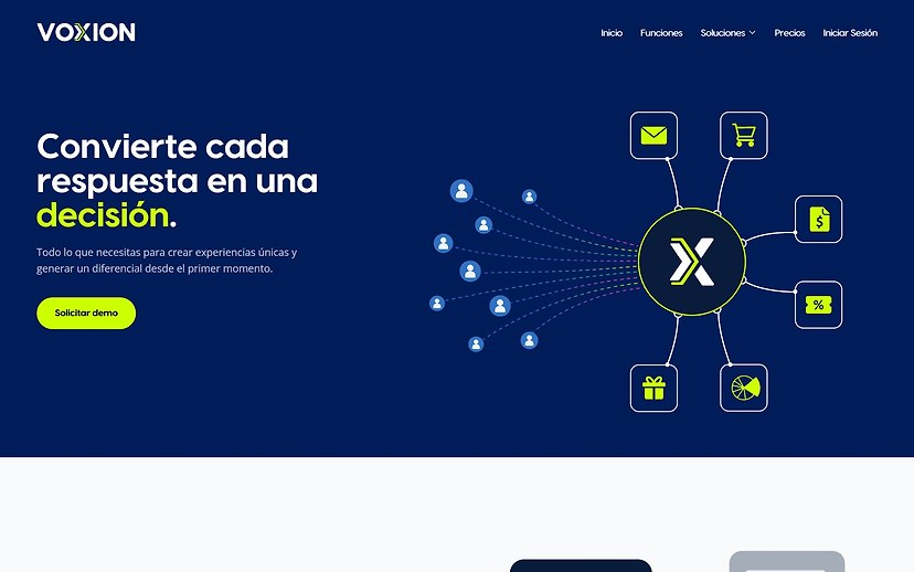 VOXION website