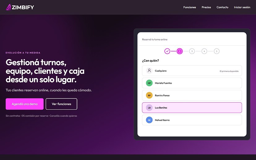 Zimbify website